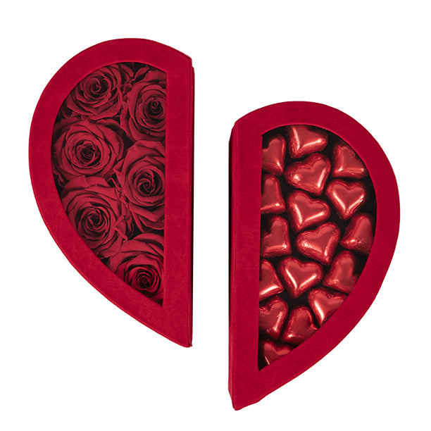 Chocolade box Scarlet rood - Rosuz